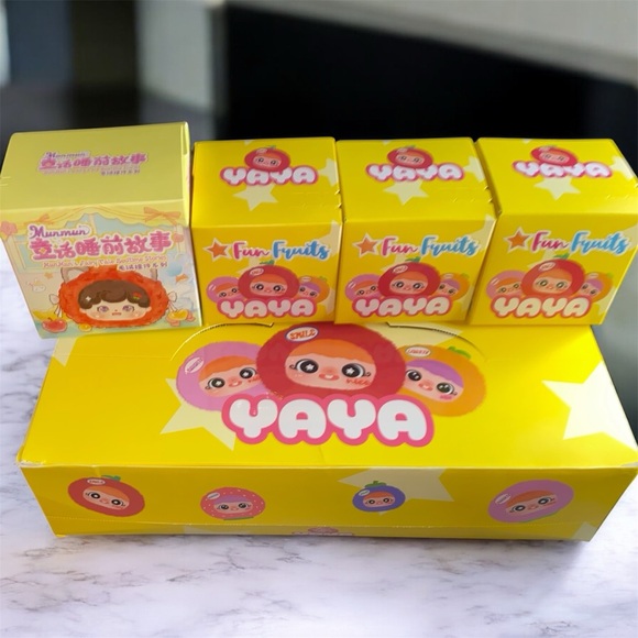 Baby Three Accessories - Blind box bundle 3 yaya fun fruits 🍌 1 munmum fairytale baby three